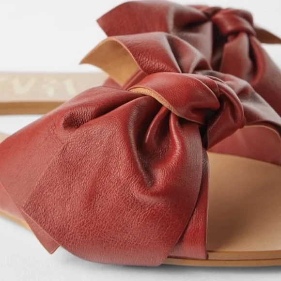 Sold ❌ ZARA BOW FLATS - Picture 8 of 17